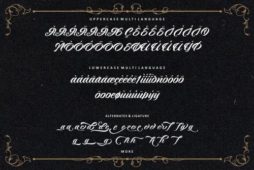 Pottery Crafting Script Font 11