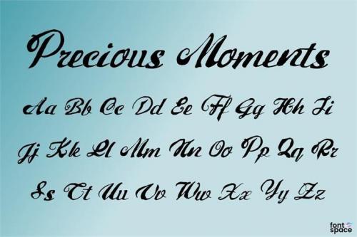 Precious Moments Font