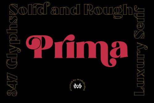 Prima Luxury Typeface 1