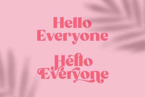 Prima Luxury Typeface 7