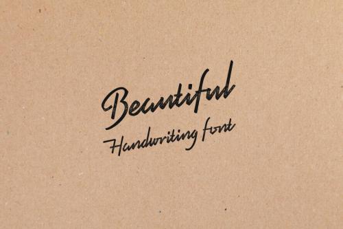 Pristine Script Font 3
