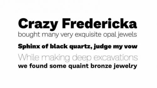Prodigy Free Sans Font Family 3