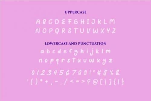 Puncakes Font  5