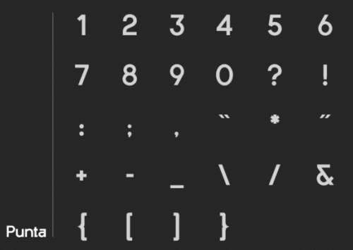 Punta Geometric Sans Serif Font 7