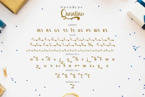 Quantine Font 3