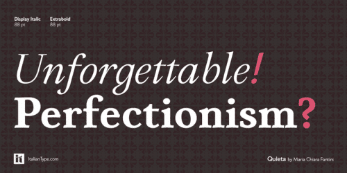 Quieta Serif Font Family 4