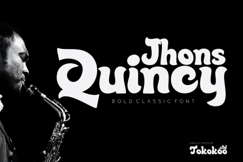 Quincy Jhons Bold Script Font