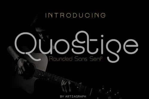 Quostige Sans Serif Font