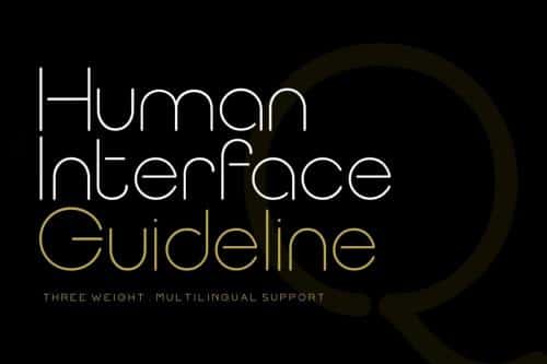 Quostige Sans Serif Font 1
