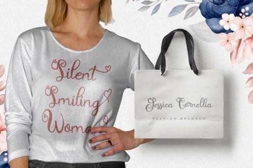 Rathury Decorative Script Font  10