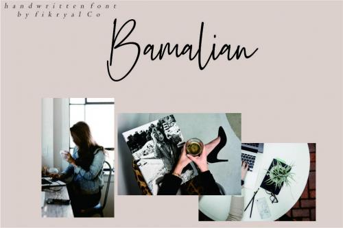 Reactin Signature Font 6