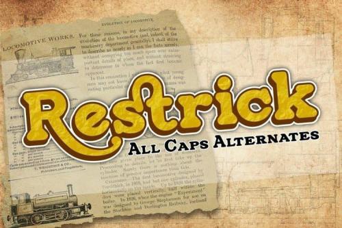 Restrick Display Font