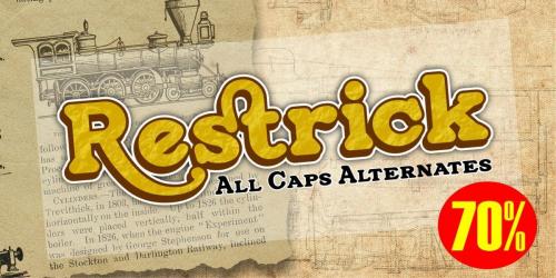 Restrick Display Font 1