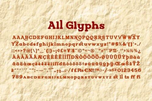 Restrick Display Font 3