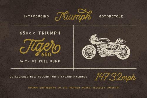 Retrology Script Font 11