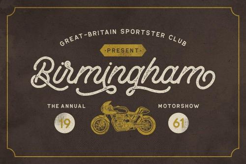 Retrology Script Font 2