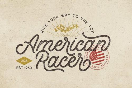 Retrology Script Font 6