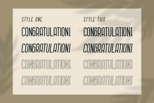 Rhantica Display Font 7