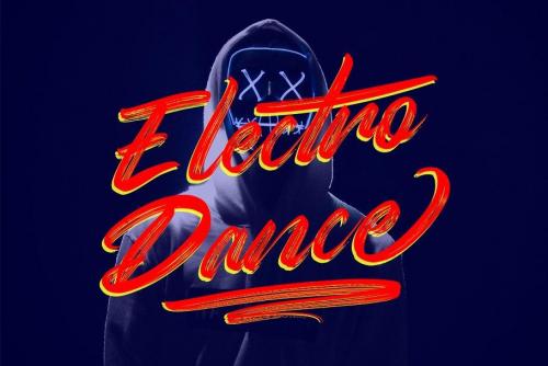 Rightside Brush Font 6