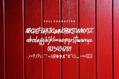 Ristica Script Font  1