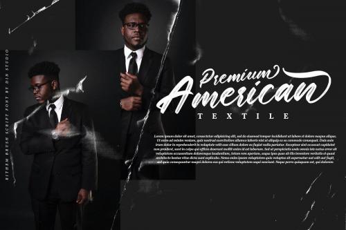 Rithem Brush Script Font 4