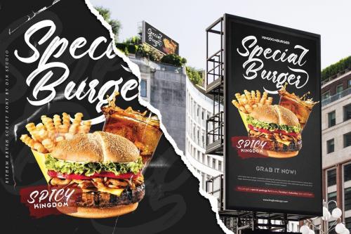 Rithem Brush Script Font 5