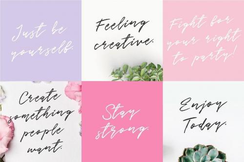 Riverside Avenue Script Font Free 4