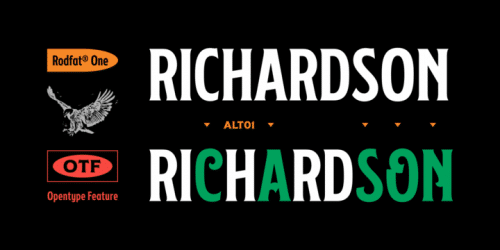 Rodfat Display Font 4