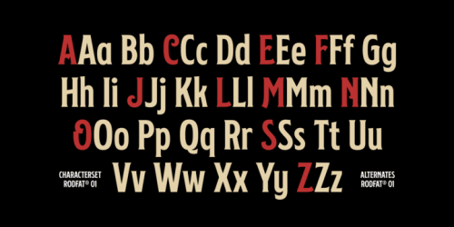 Rodfat Display Font 6