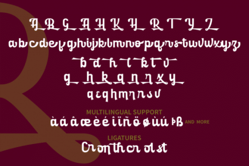 Rolanda Script Font 7