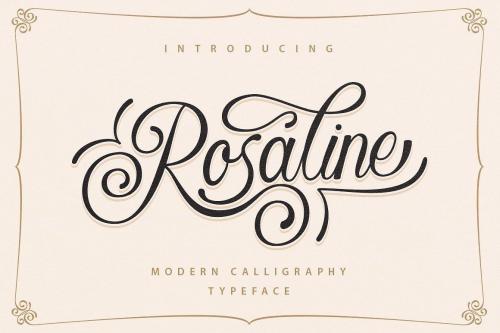 Rosaline Script Font Free