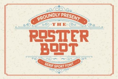 Rostter Boot Serif Sport Font 1