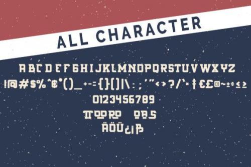 Rostter Boot Serif Sport Font 6