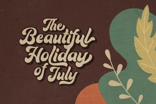 Routhers Retro Bold Script Font  5