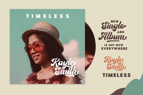 Routhers Retro Bold Script Font  6