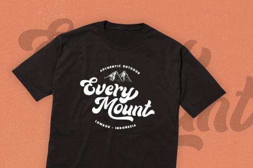 Routhers Retro Bold Script Font  7