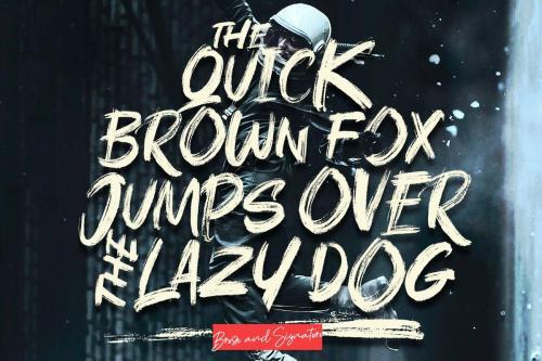 Rushink Brush Font 1