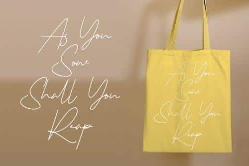 Rutinitas Signature Script Font 1