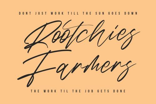Sabrionte Script Font 4