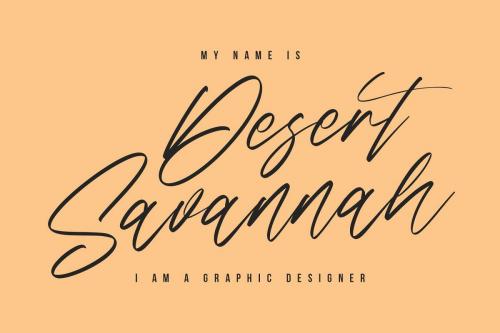 Sabrionte Script Font 6