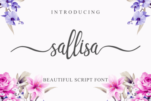 Sallisa Script Font