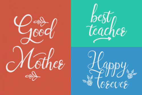 Sallisa Script Font 8