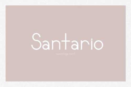 Santario Font