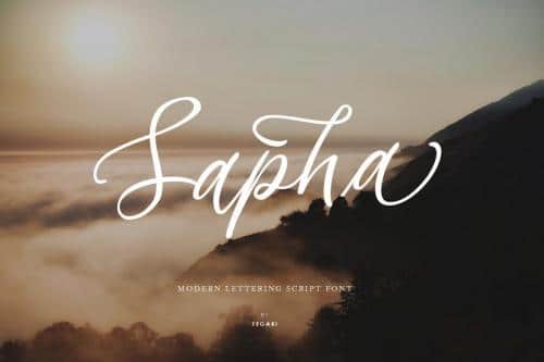 Sapha Font 1