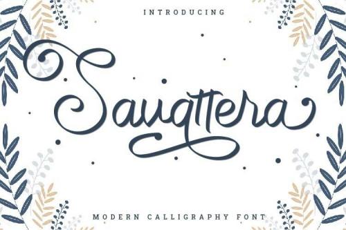Savattera Handwritten Font 1
