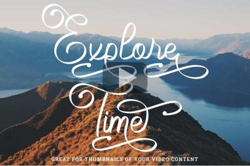 Savattera Handwritten Font 4