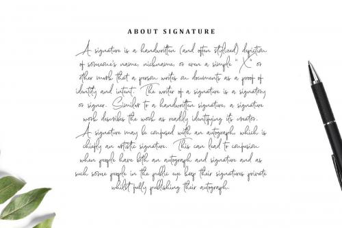 Scarlette Signature Font 2