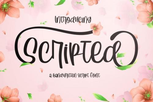 Scripted Font