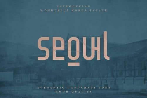 Seoul Font 1