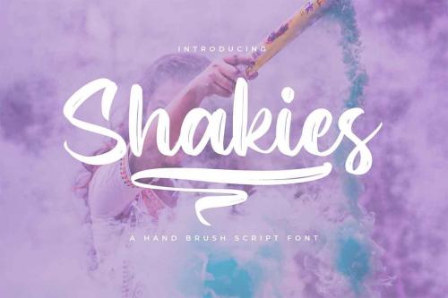 Shakies Brush Font 1